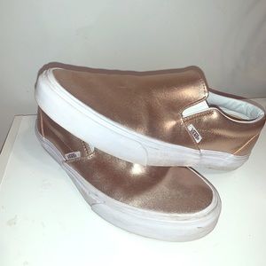 Rose gold vans